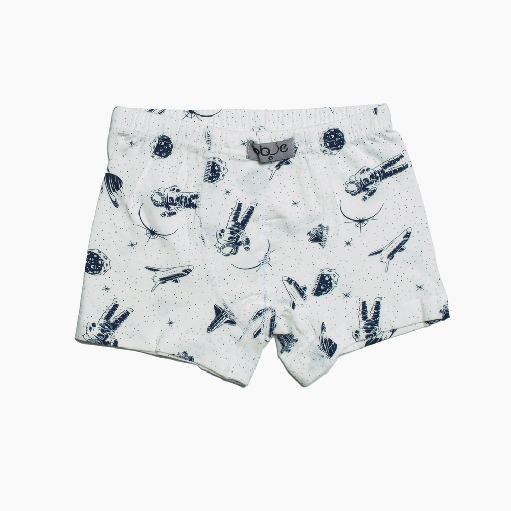 Erkek Çocuk Uzay Desen 3lü Boxer