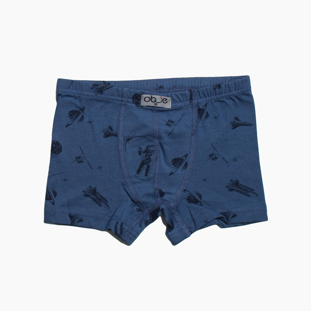 Erkek Çocuk Uzay Desen 3lü Boxer
