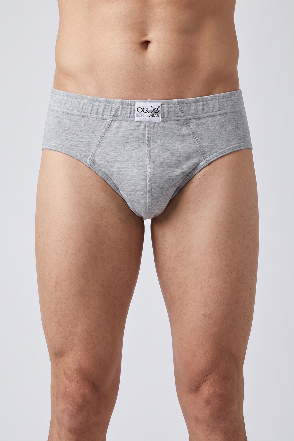 Erkek Gri Penye Spor Slip