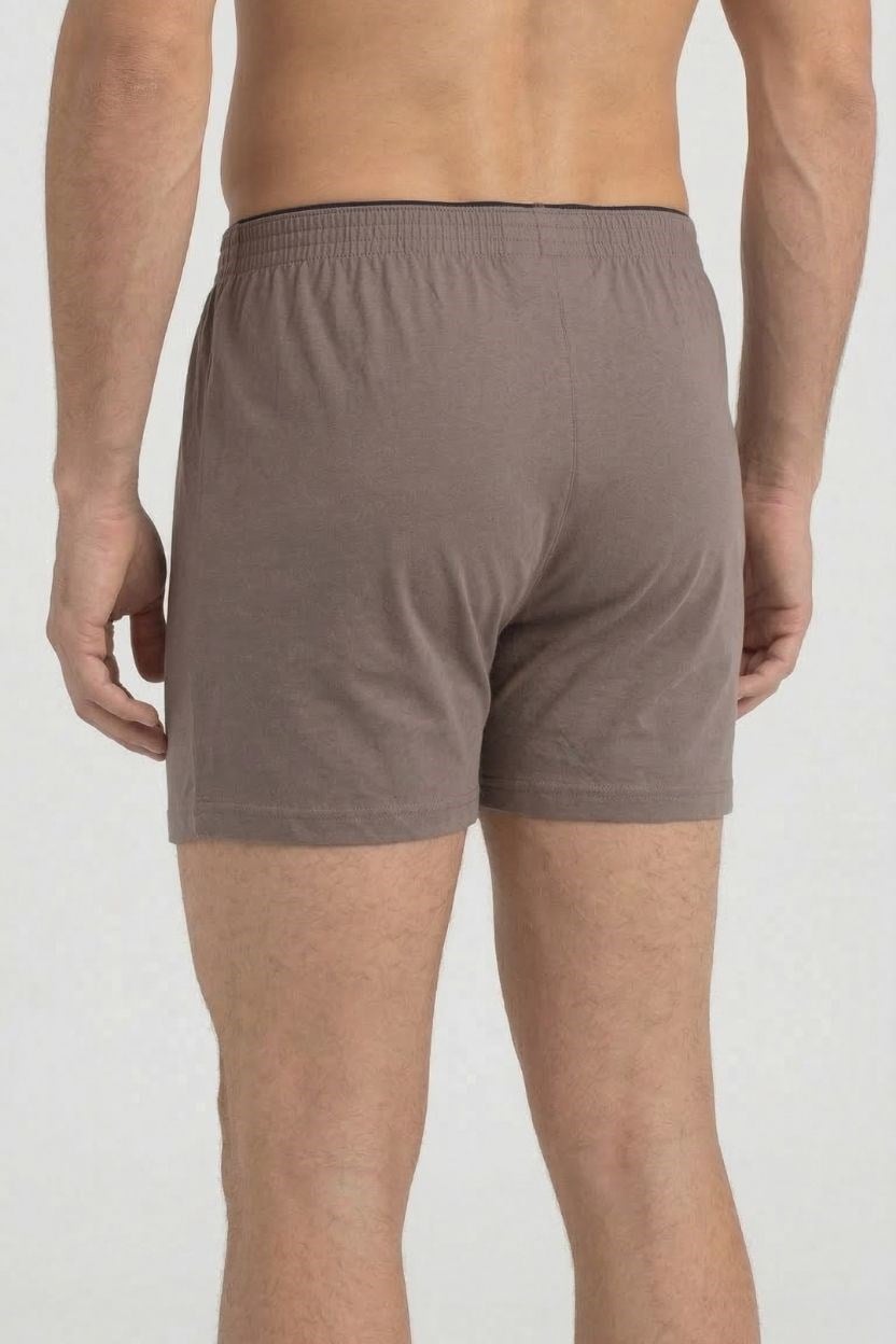 Erkek Gri XMAX Havlu Bel Kemer Penye Boxer