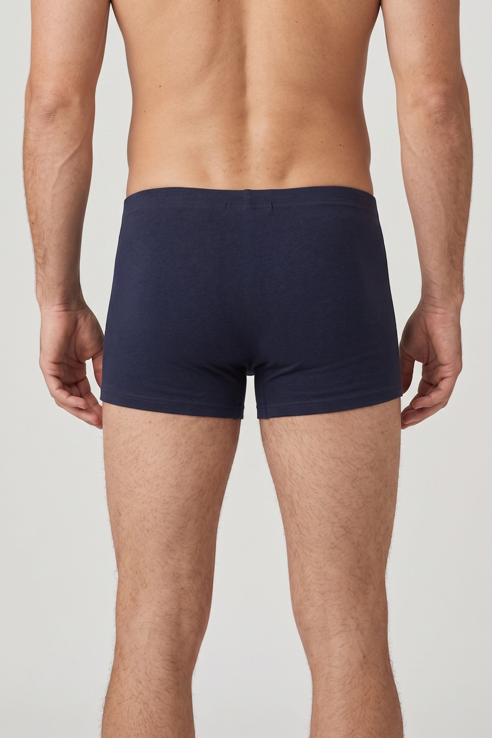 Erkek Lacivert Cotton Runner Boxer