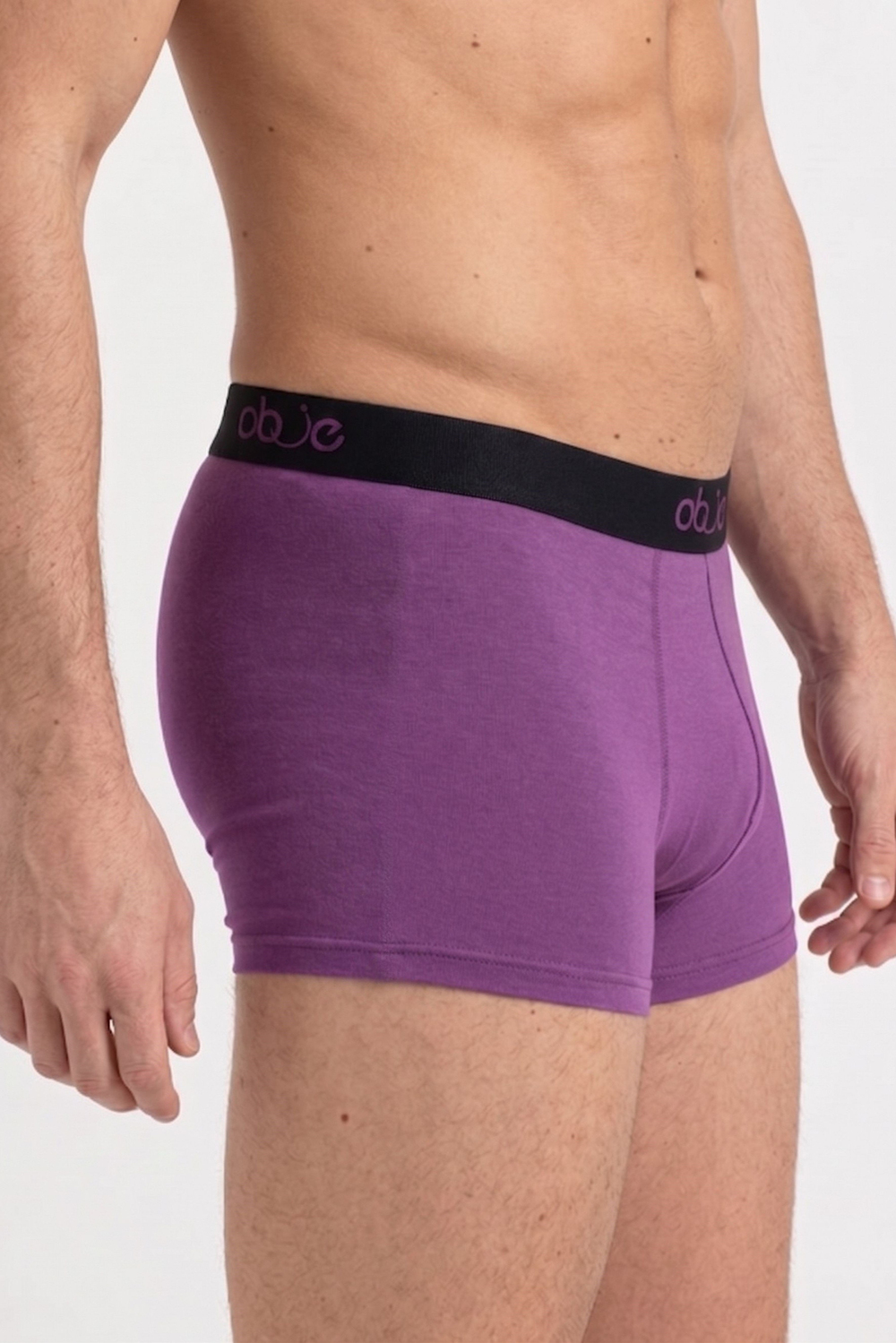 Erkek Mor Modal Boxer
