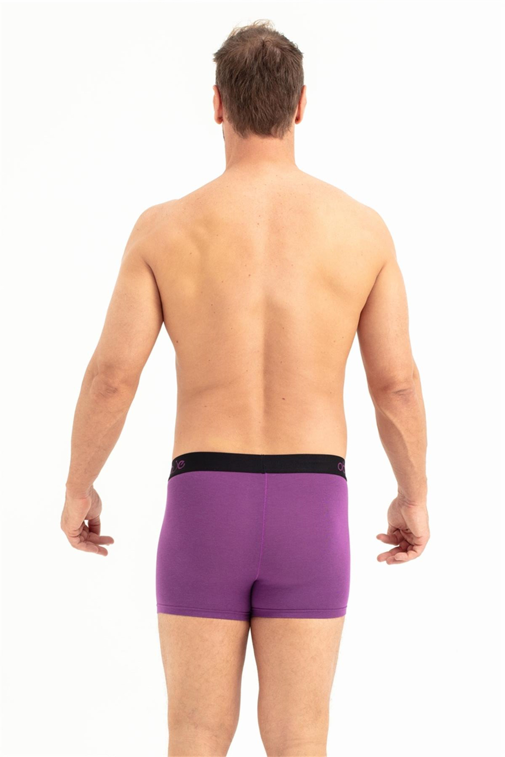 Erkek Mor Modal Boxer