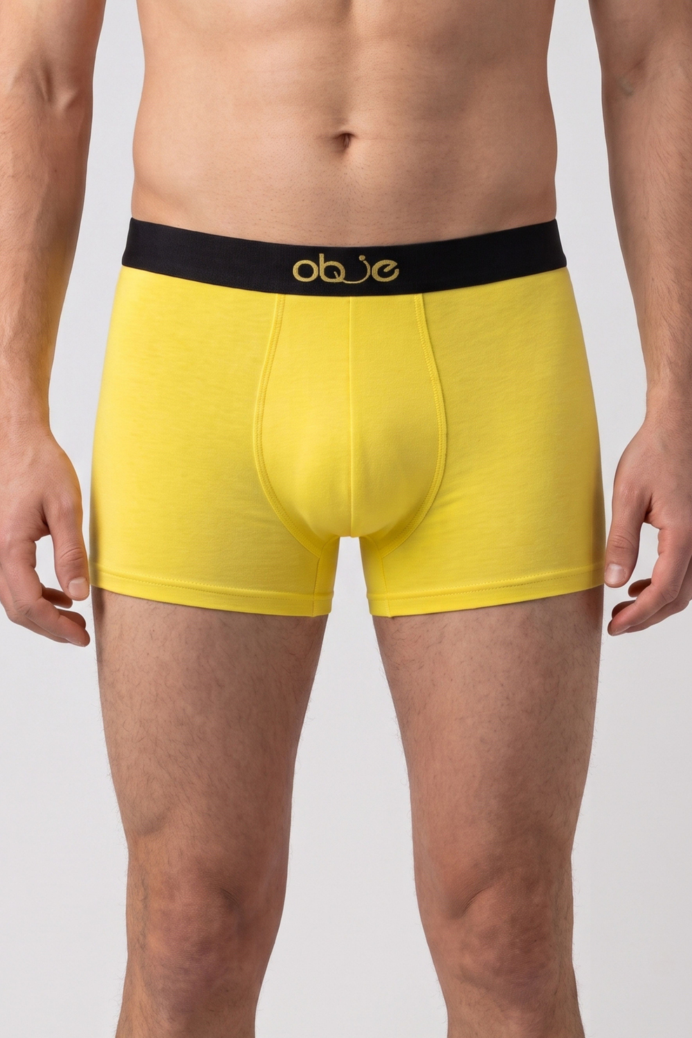 Erkek Sarı Modal Boxer