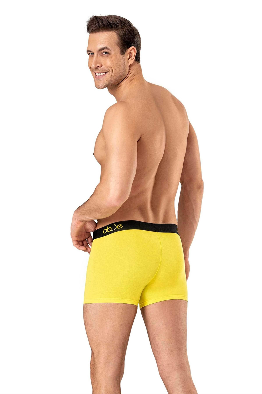Erkek Sarı Modal Boxer