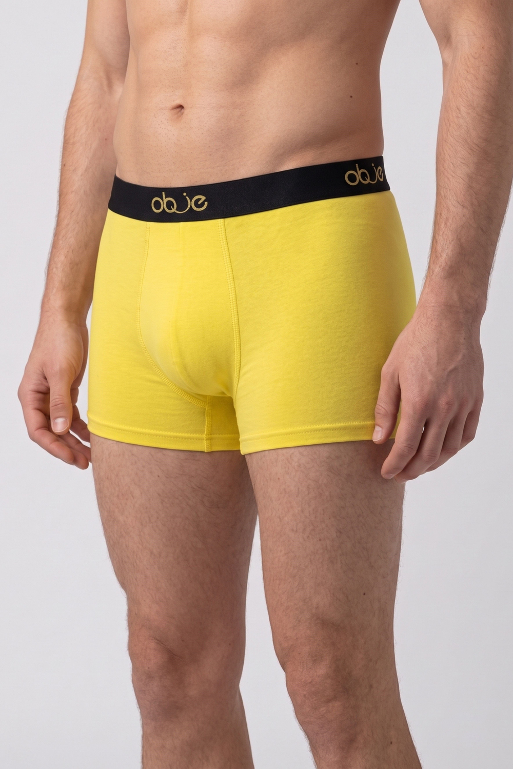 Erkek Sarı Modal Boxer