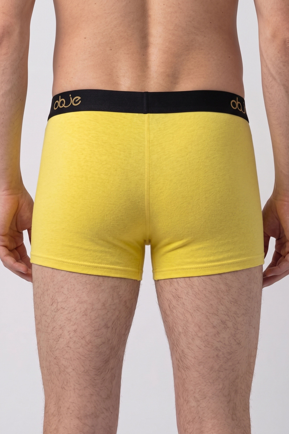 Erkek Sarı Modal Boxer