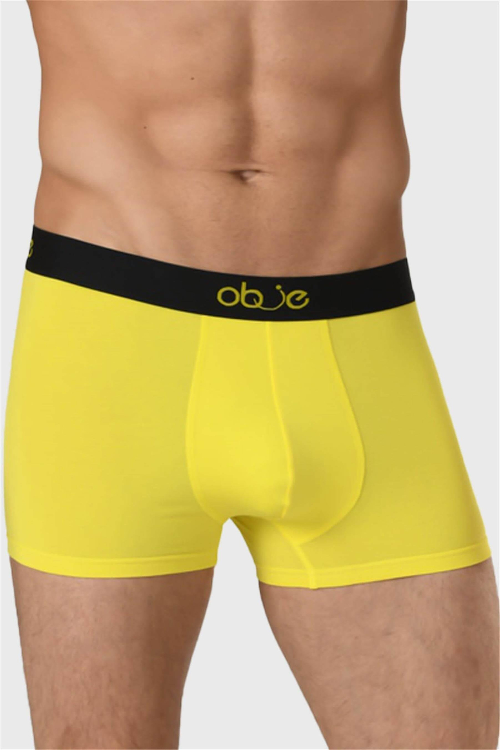 Erkek Sarı Modal Boxer