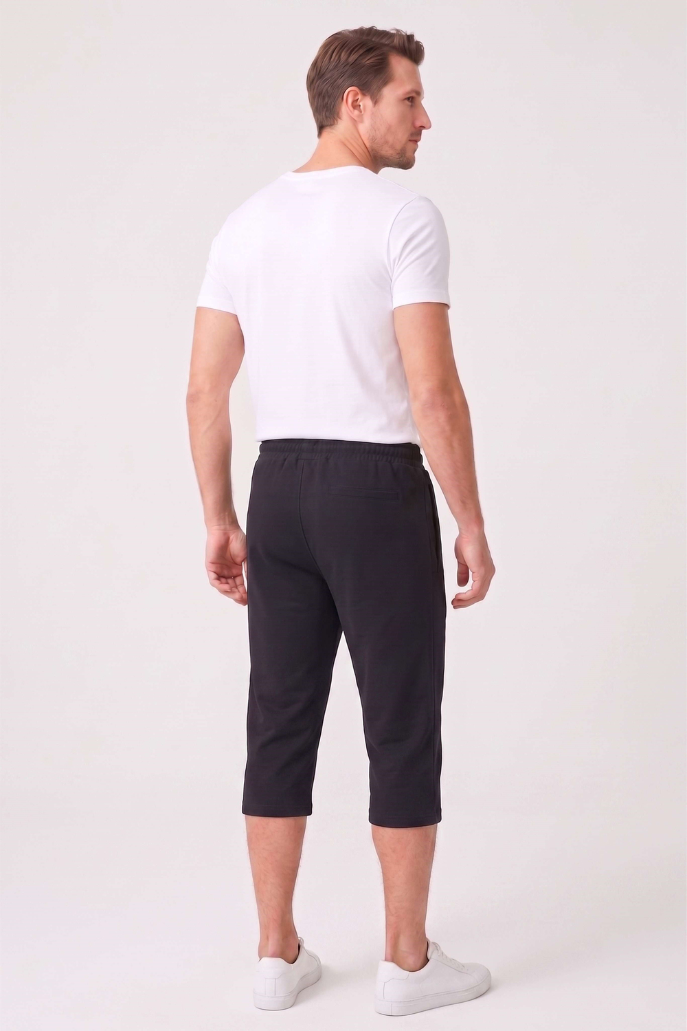 Erkek Siyah Basic Kapri