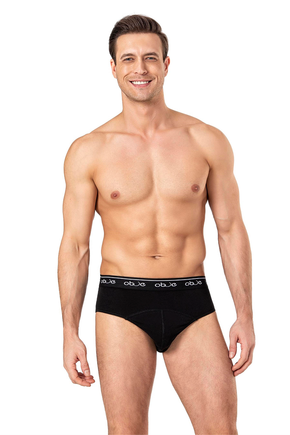 Erkek Siyah Dıştan Lastikli Slip