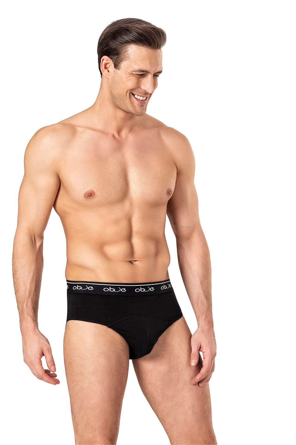 Erkek Siyah Dıştan Lastikli Slip