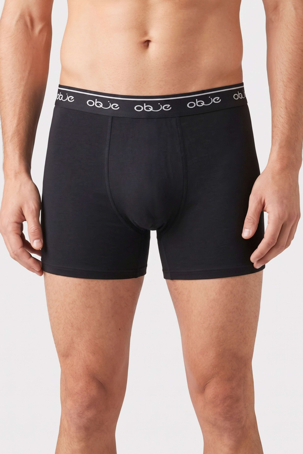 Erkek Siyah Penye Modal Boxer