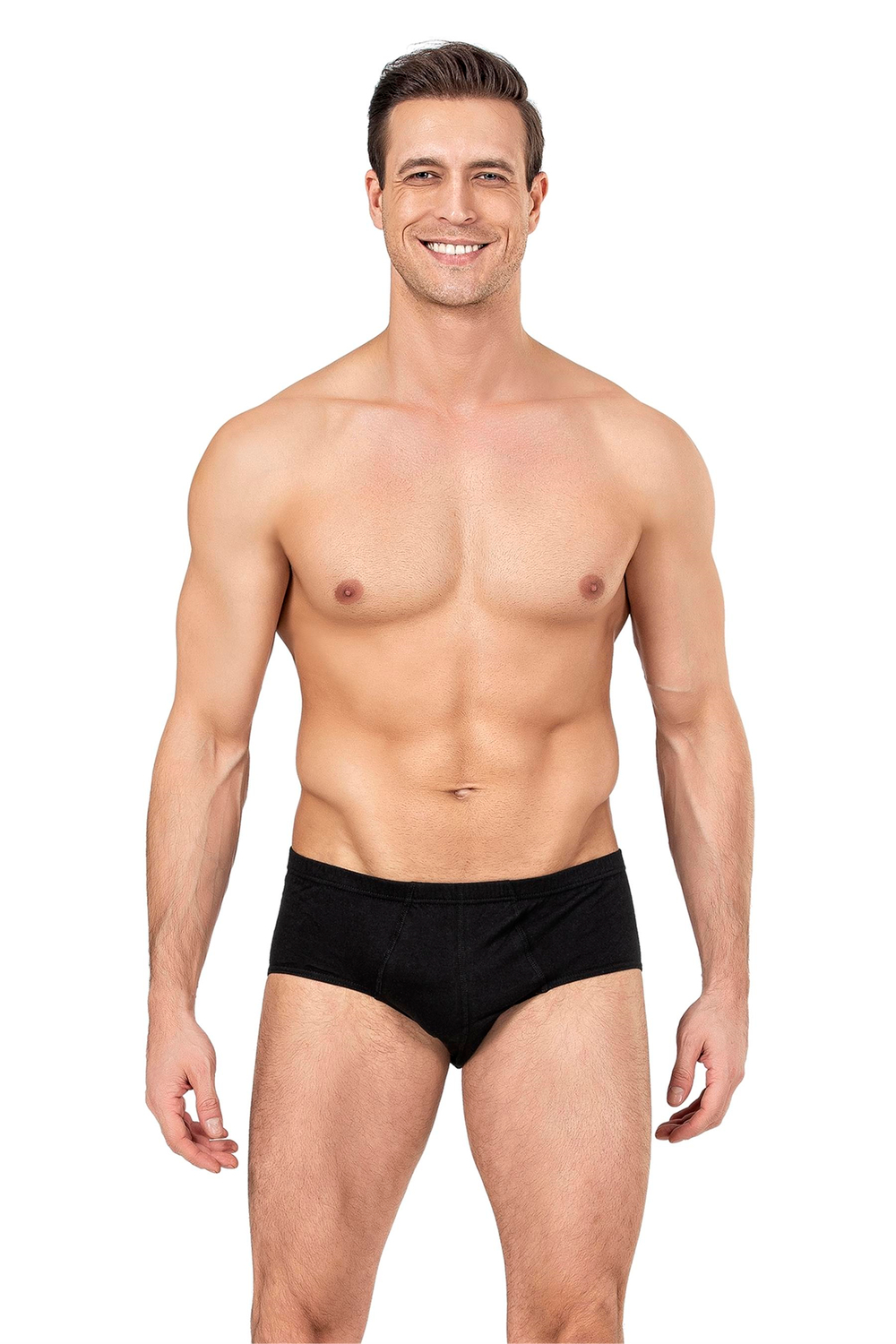 Erkek Siyah Penye Slip