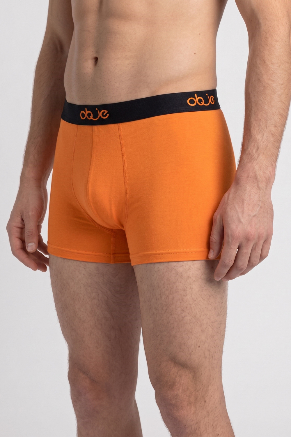 Erkek Turuncu Modal Boxer