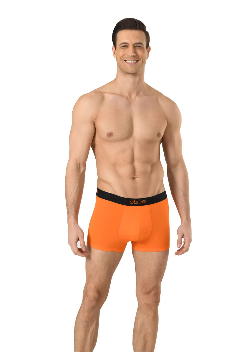 Erkek Turuncu Modal Boxer