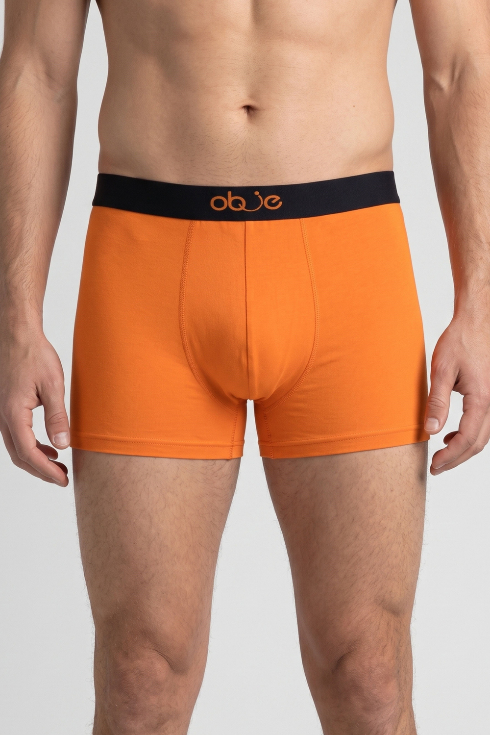 Erkek Turuncu Modal Boxer
