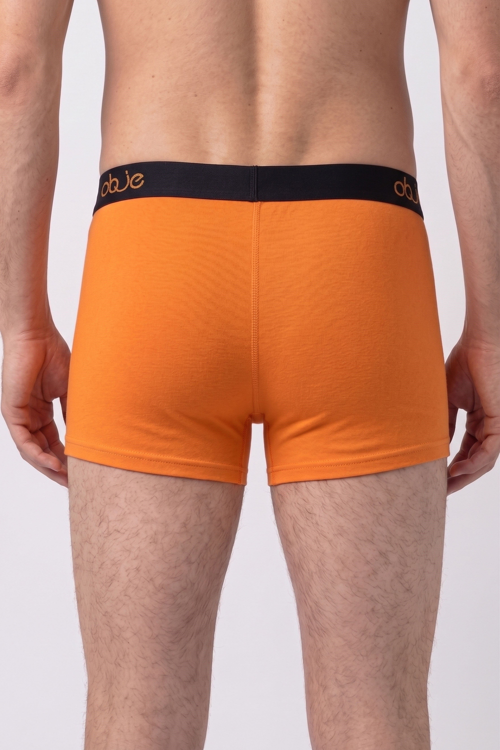 Erkek Turuncu Modal Boxer