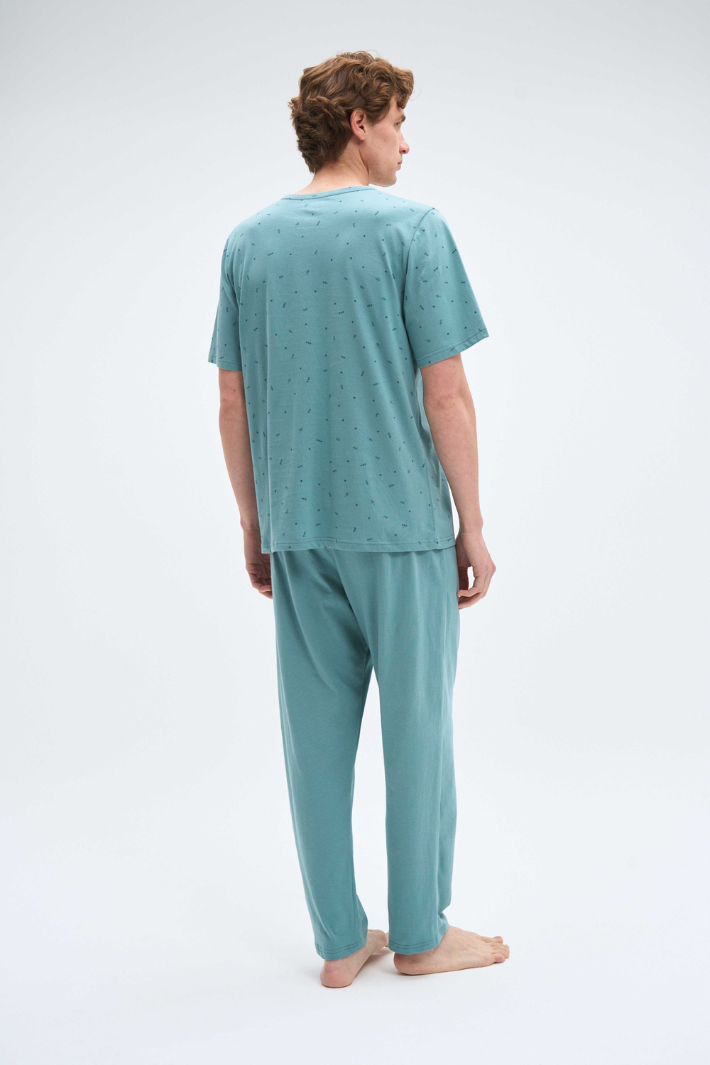 Erkek Yeşil Patlı Pijama Altı