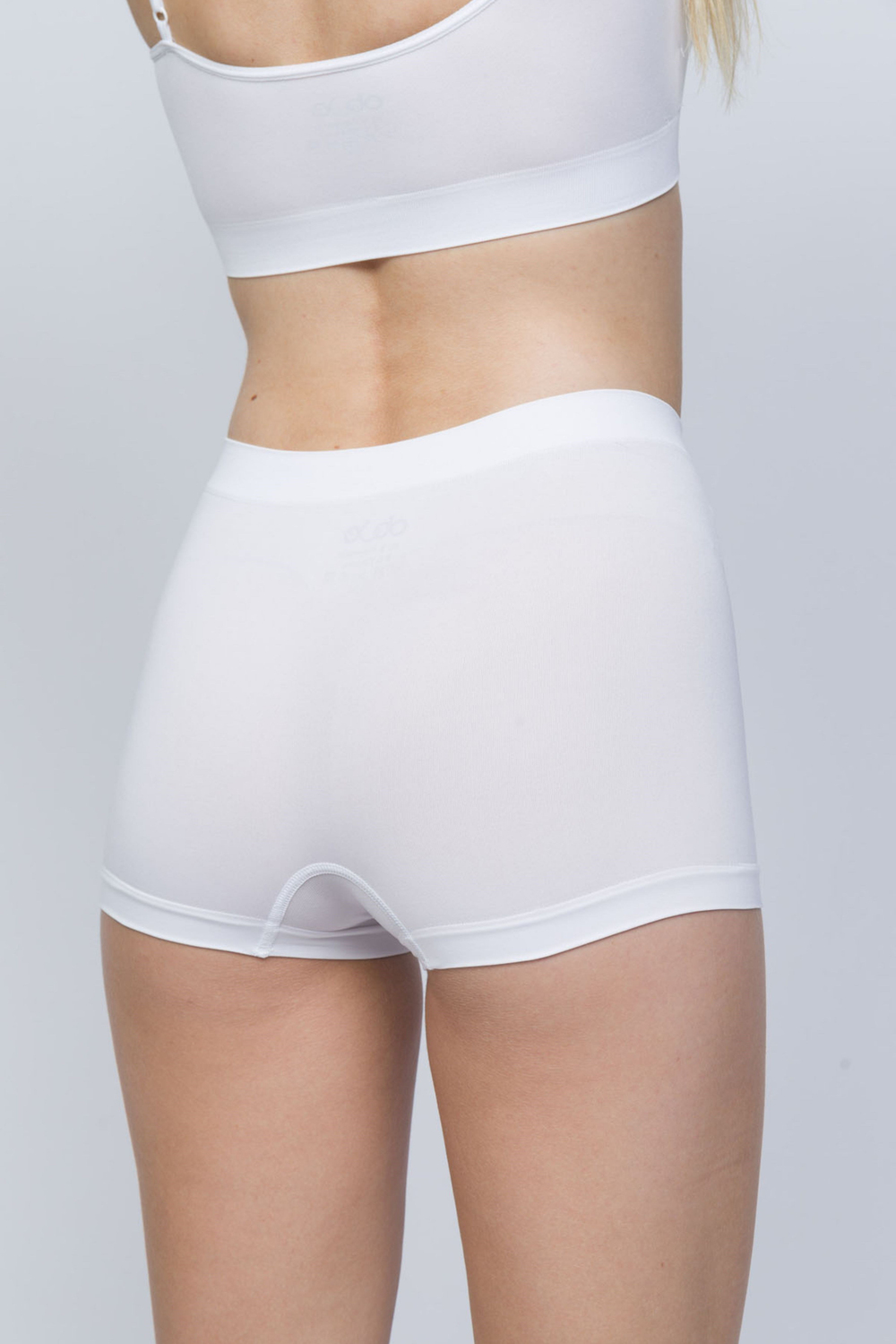 Kadın Beyaz Seamless Boxer 