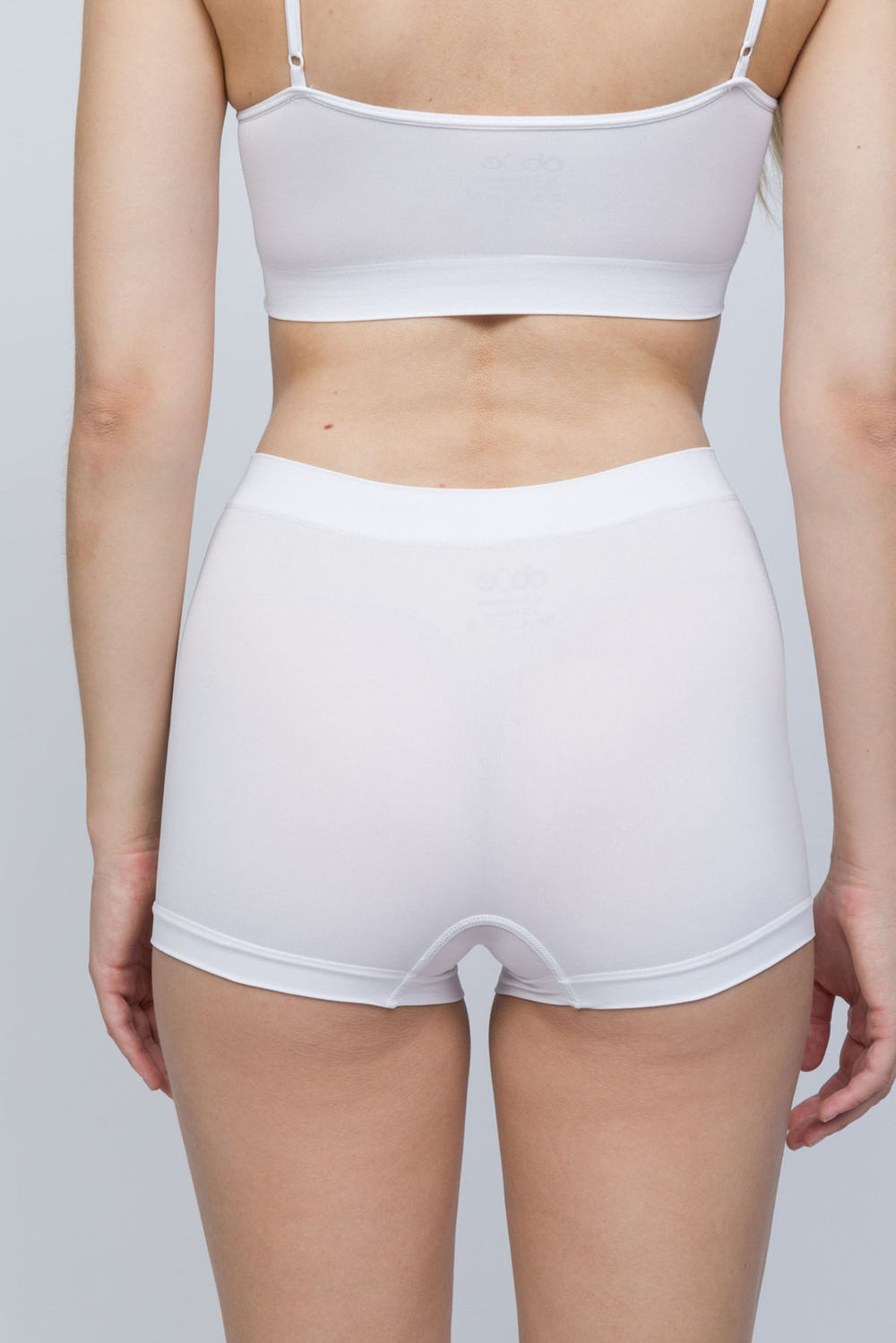 Kadın Beyaz Seamless Boxer 
