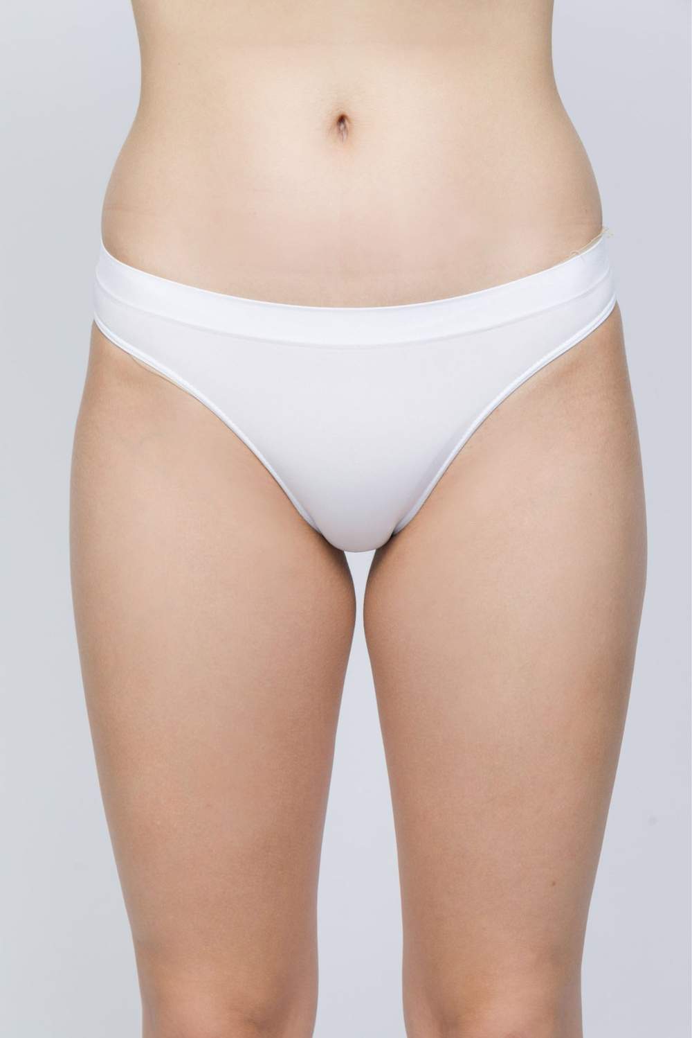 Kadın Beyaz Seamless Slip  
