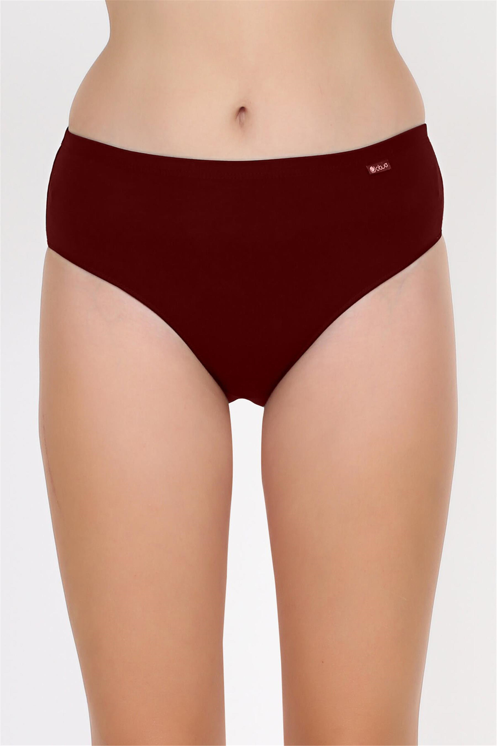 Kadın Bordo Modal Slip