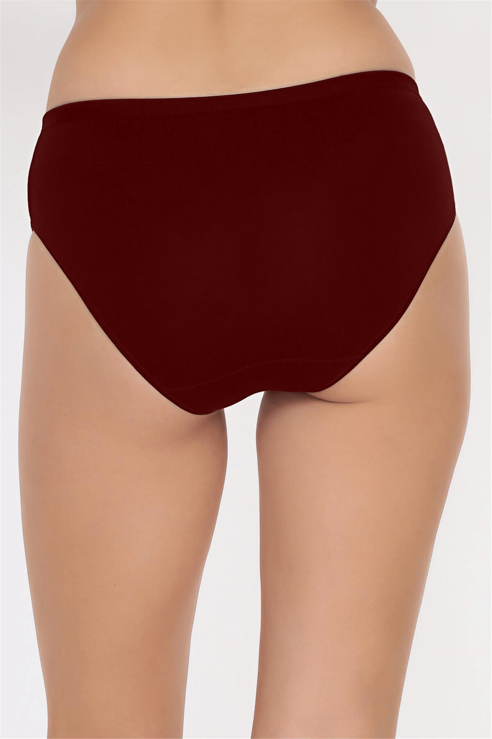 Kadın Bordo Modal Slip