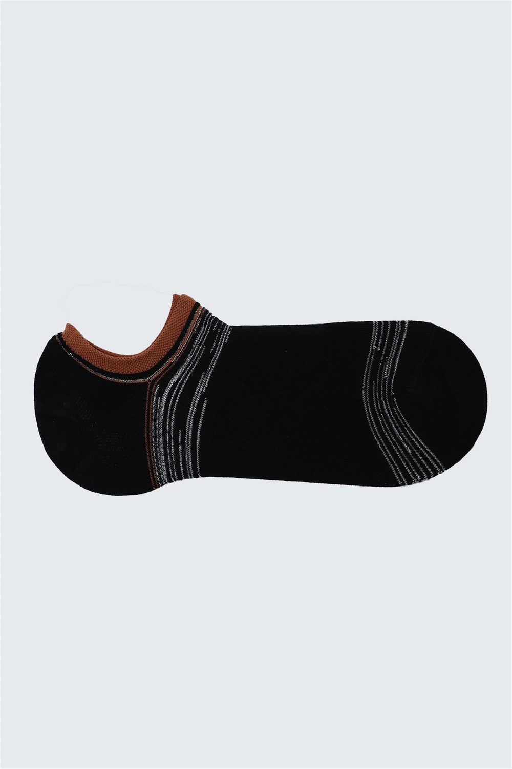 Kadın Siyah Sneakers Bambo Çorap