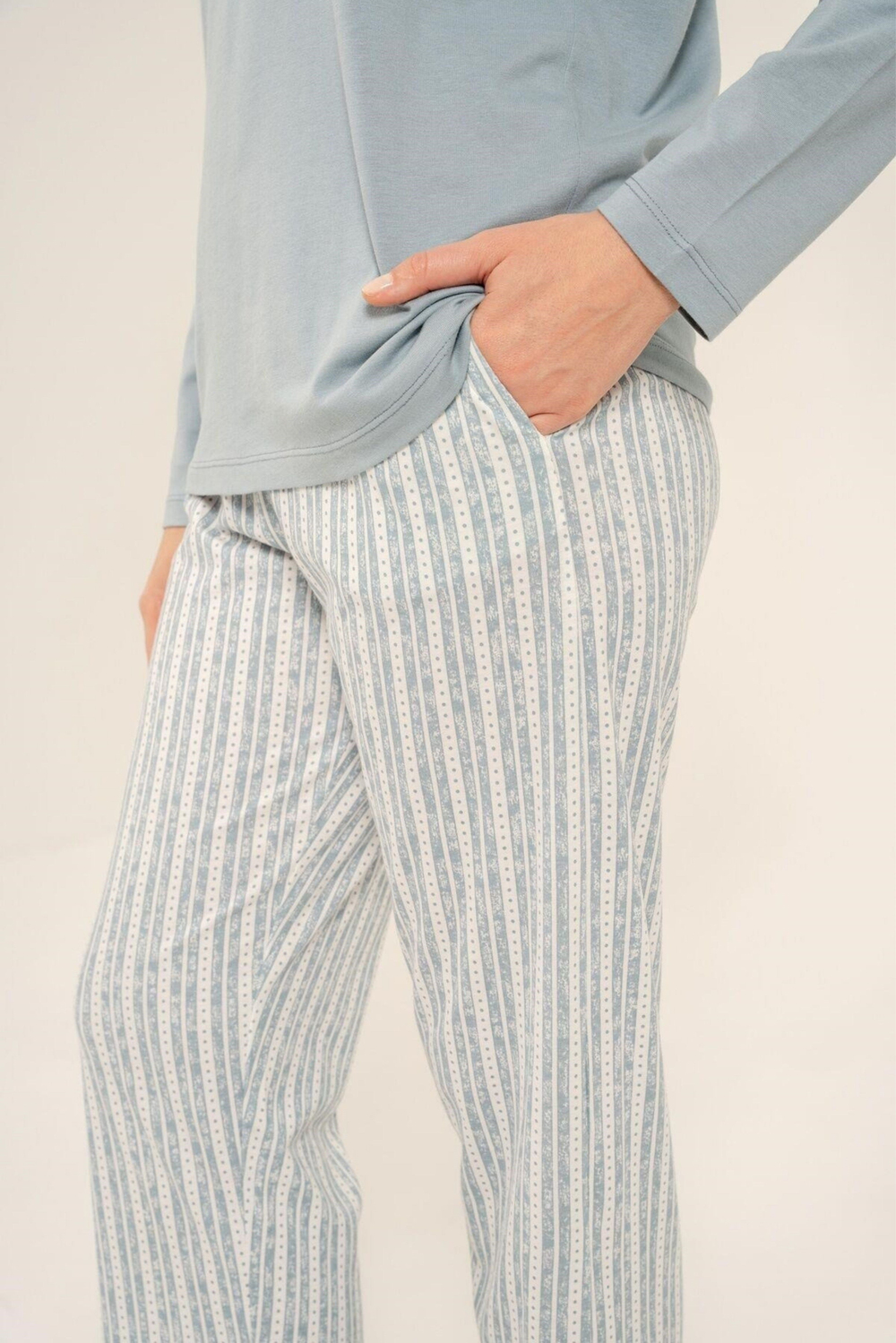 Kadın Soft Yeşil Pijama Altı