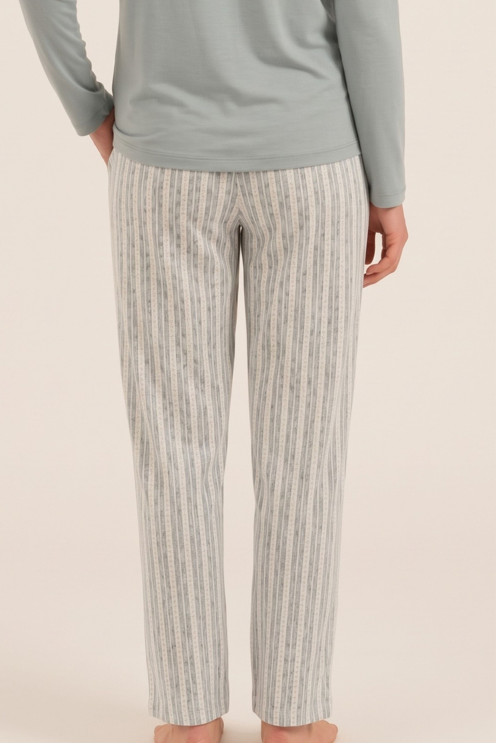 Kadın Soft Yeşil Pijama Altı