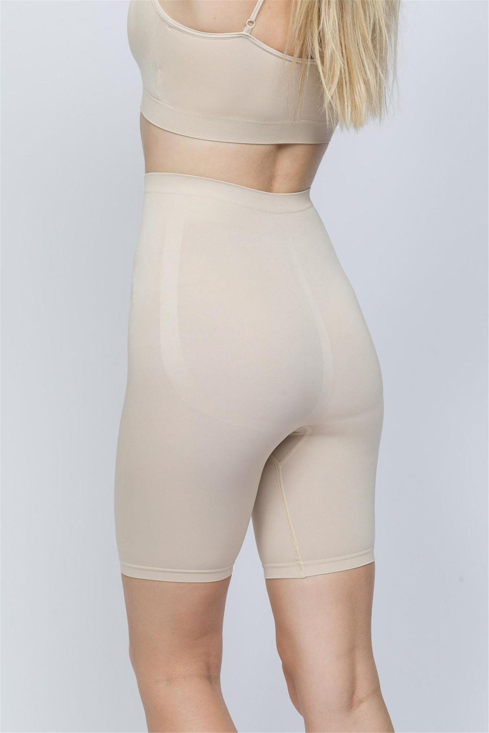 Kadın Ten Uzun Korse Boxer