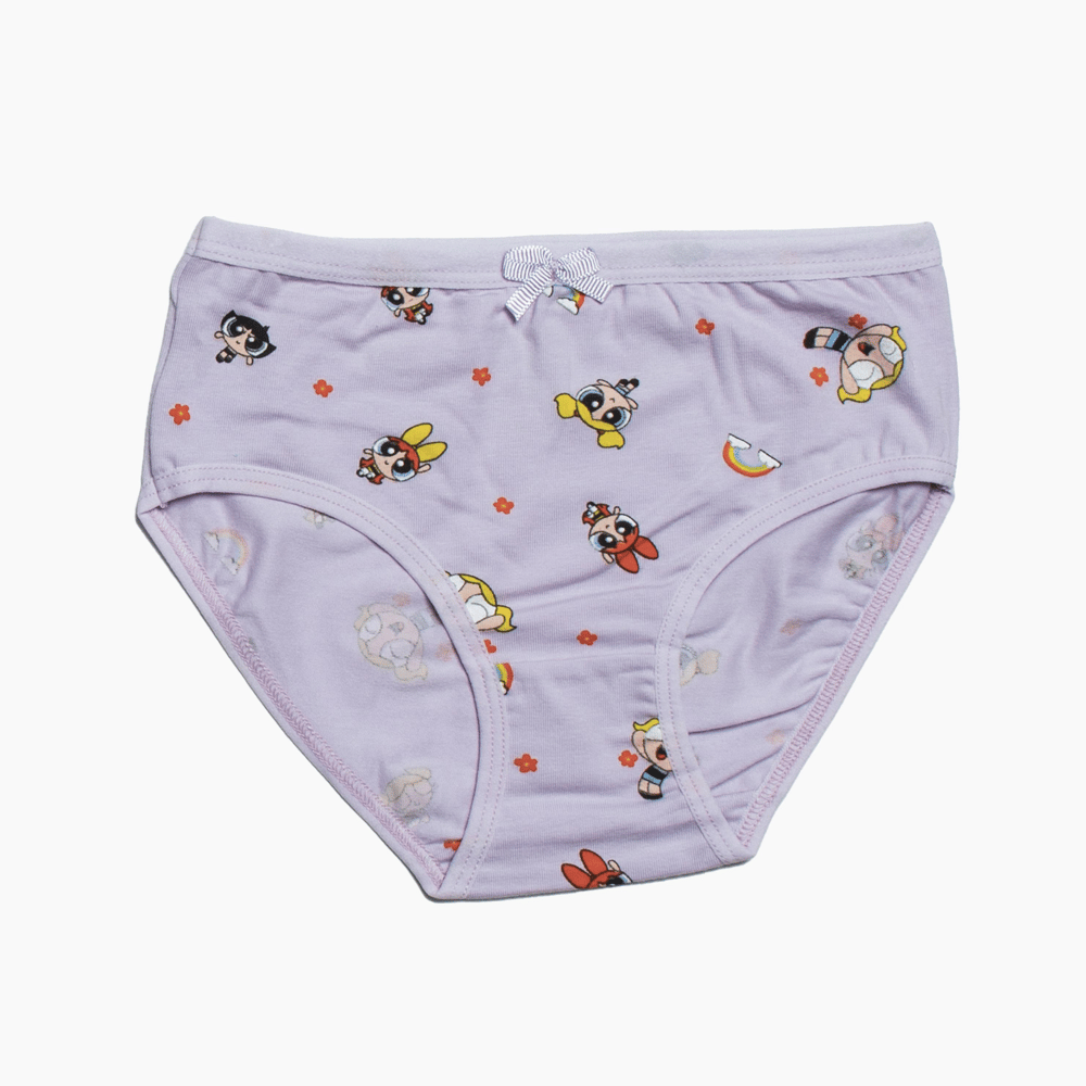 Kız Çocuk Powerpuff Girls Desen 3lü Slip