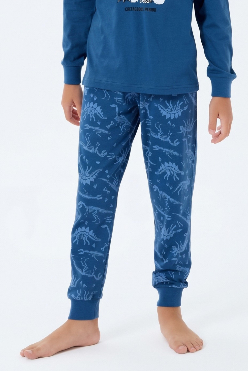 Erkek Çocuk Koyu İndigo Pijama Altı