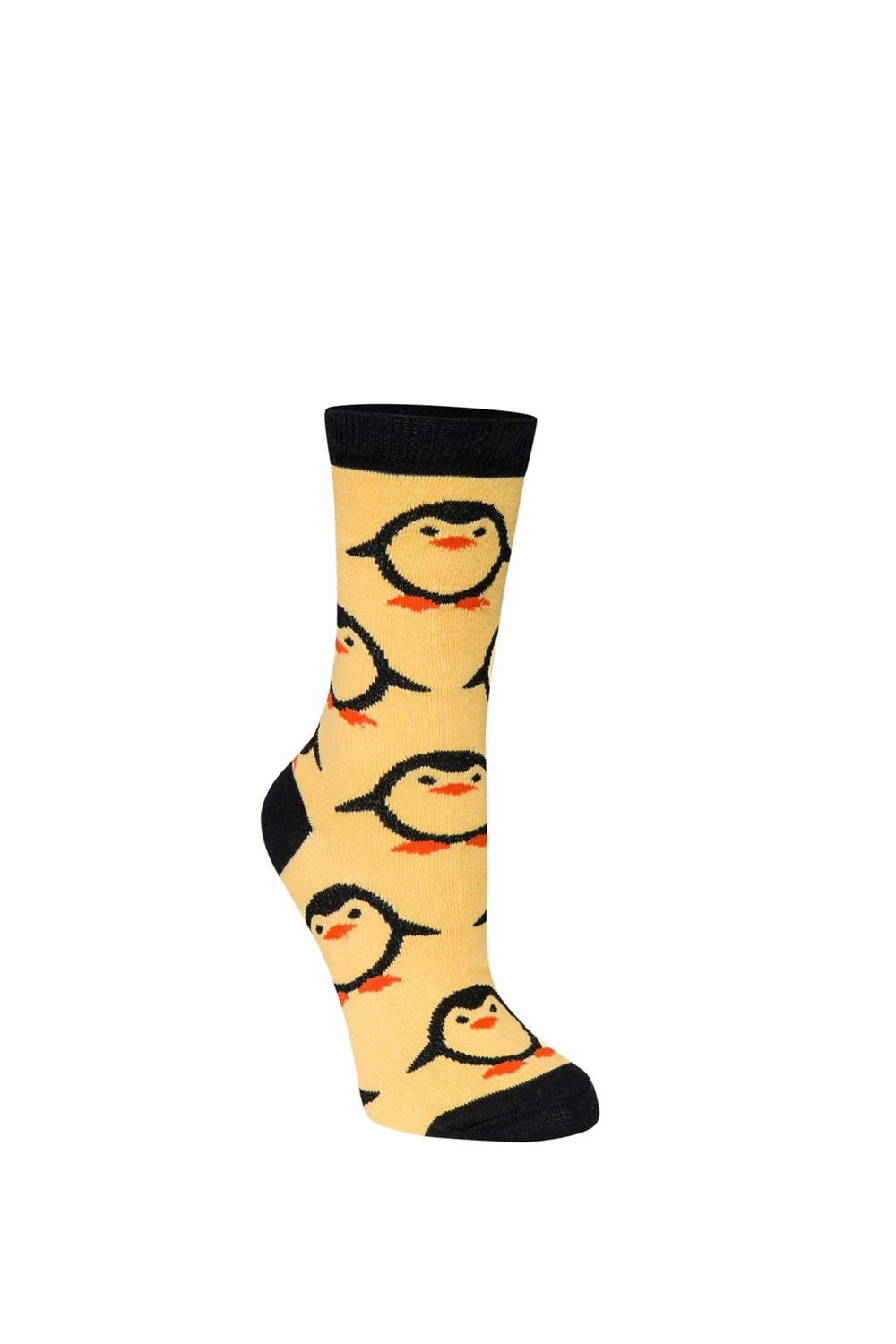 Unisex Ayçiçek Desen 5li Çorap
