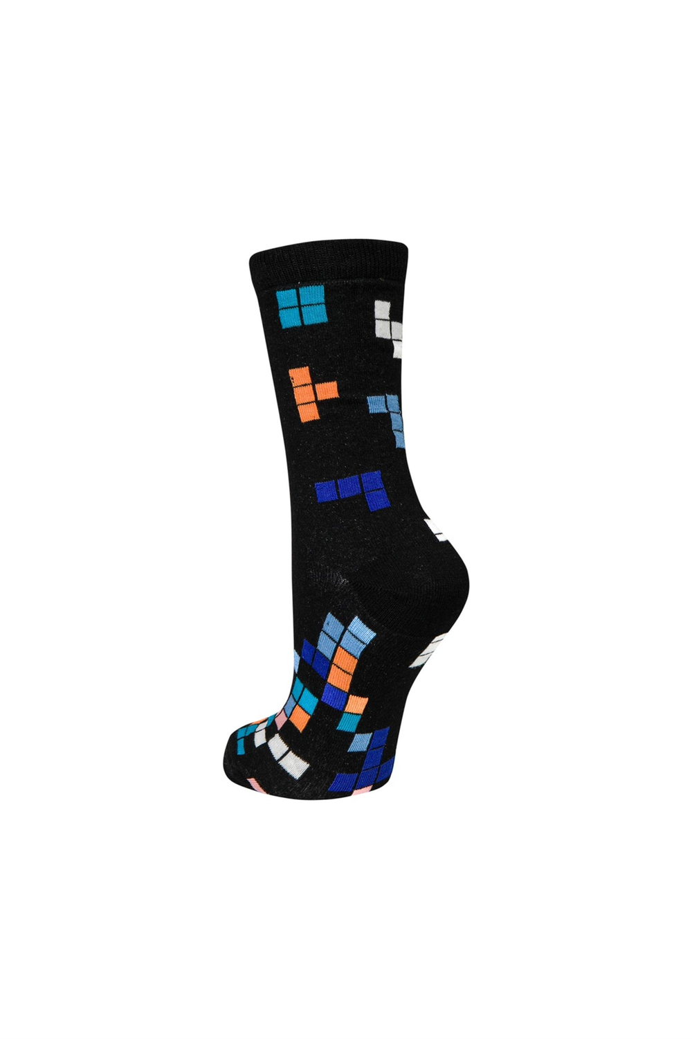 Unisex Tetris Desen 5li Çorap