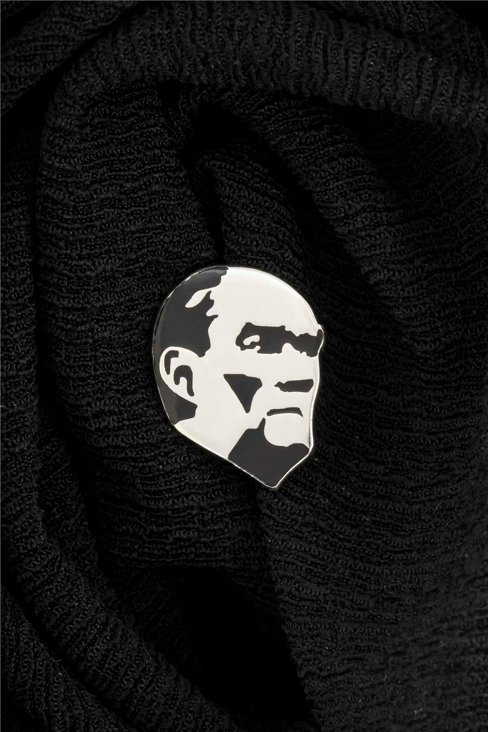 Atatürk Silüeti Gümüş Rozet