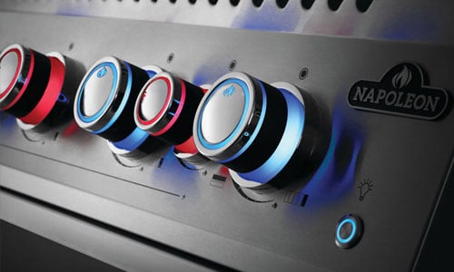 LED ışıklı kontrol düğmeleri