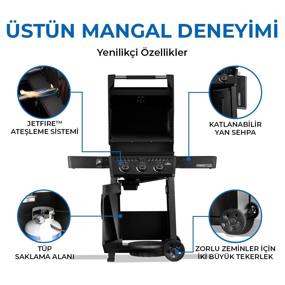 Freestyle 365 Gazlı Mangal 2026 Model