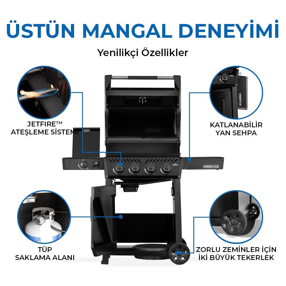 Freestyle 425 SB Gazlı Mangal 2026 Model
