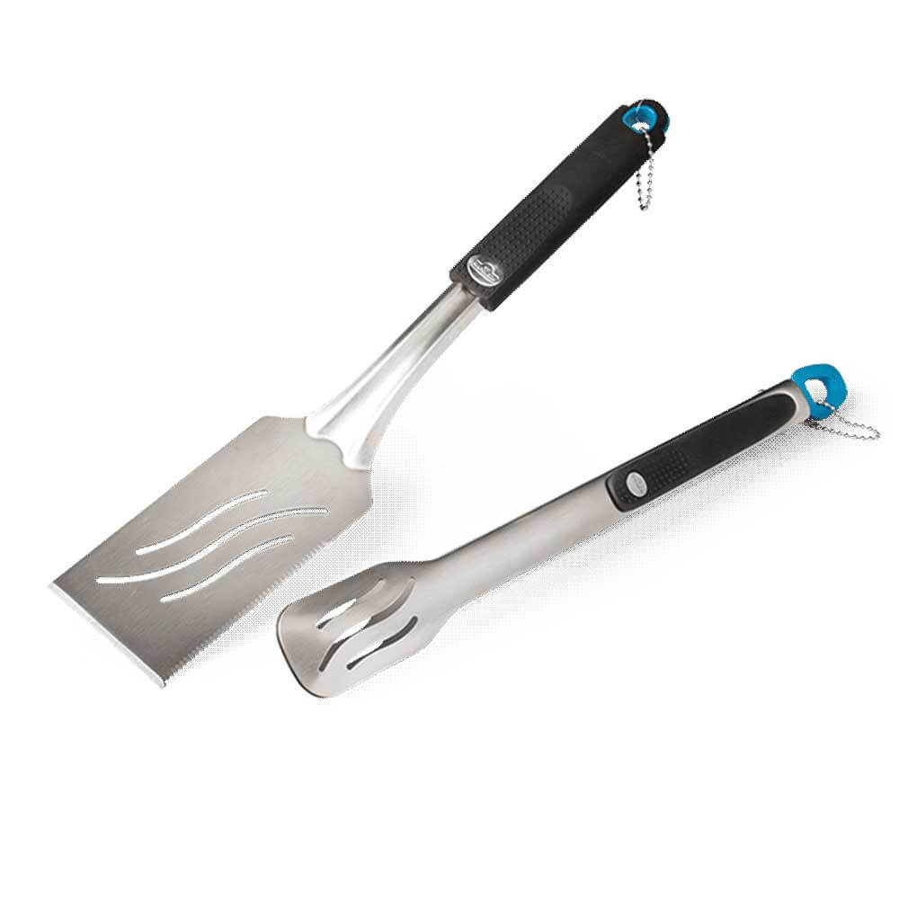 Ikili Set - Spatula Maşa Paslanmaz Çelik | Napoleon