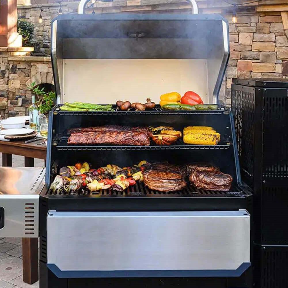 Masterbuilt Gravity Serisi 1050 Dijital Kömürlü Smoker Barbekü | Kömürlü Smoker Mangal 