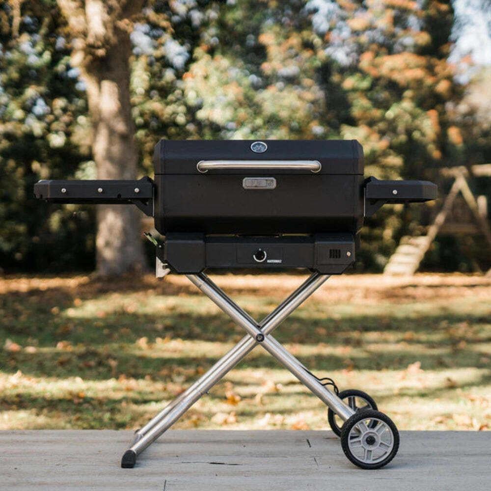 Masterbuilt Portatif Kömürlü Smoker Barbekü Katlanabilir Ayaklı | Kömürlü Smoker Mangal 