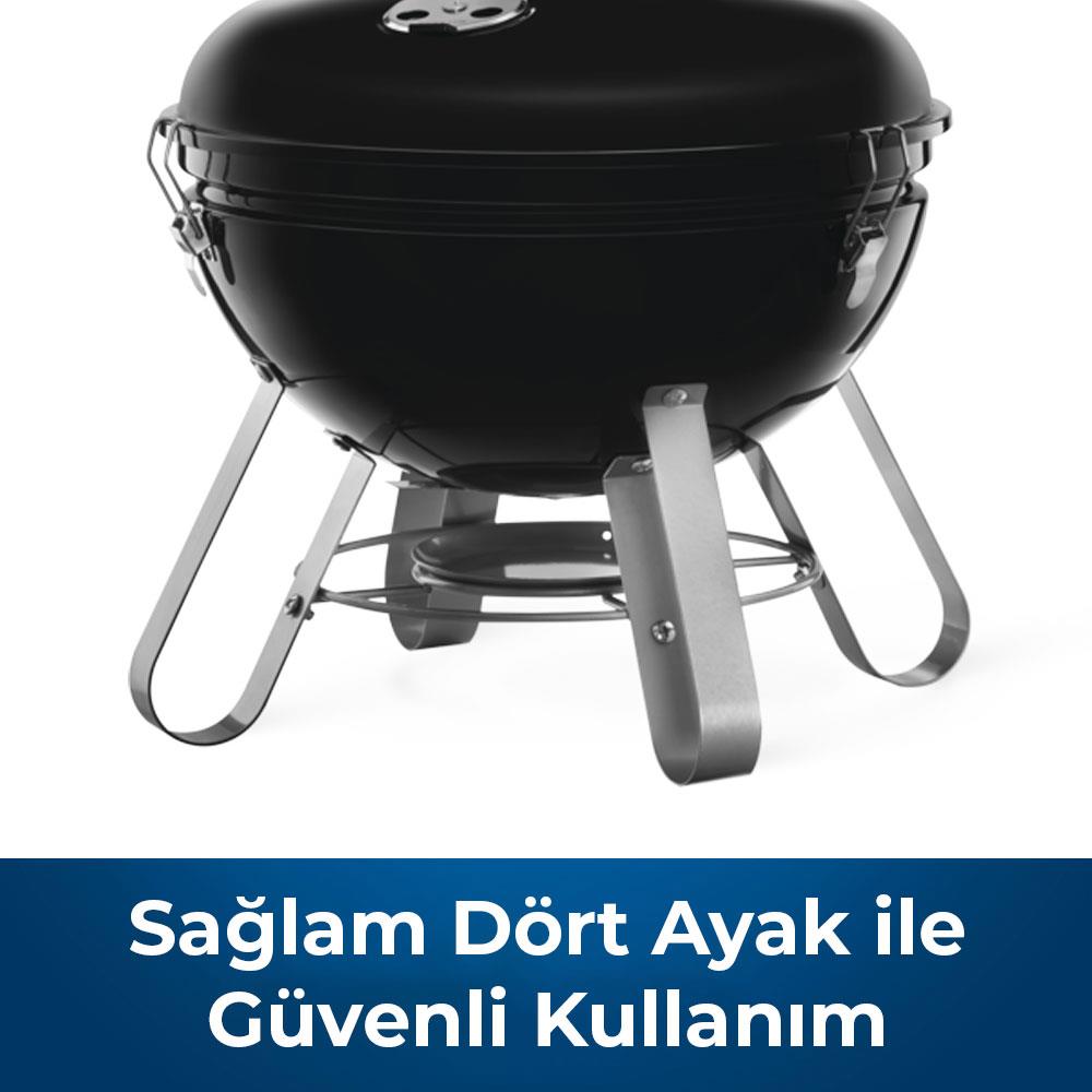Napoleon Premium 14 Taşınabilir Kömürlü Mangal | Barbekü 35cm