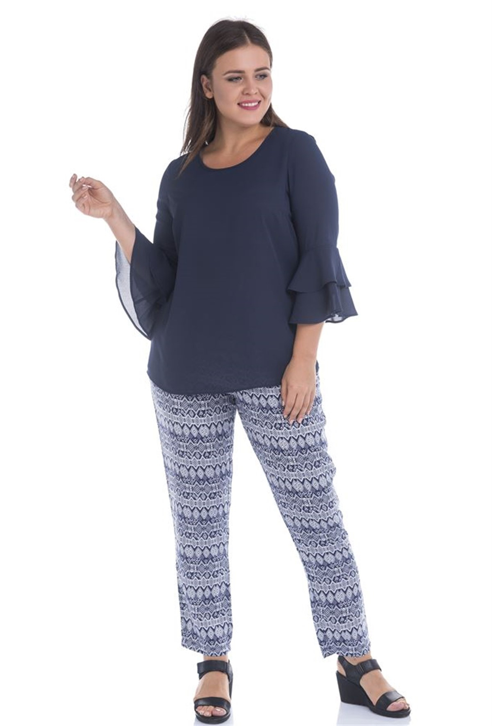 Beli Lastikli  PantolonMYLINE12462-m