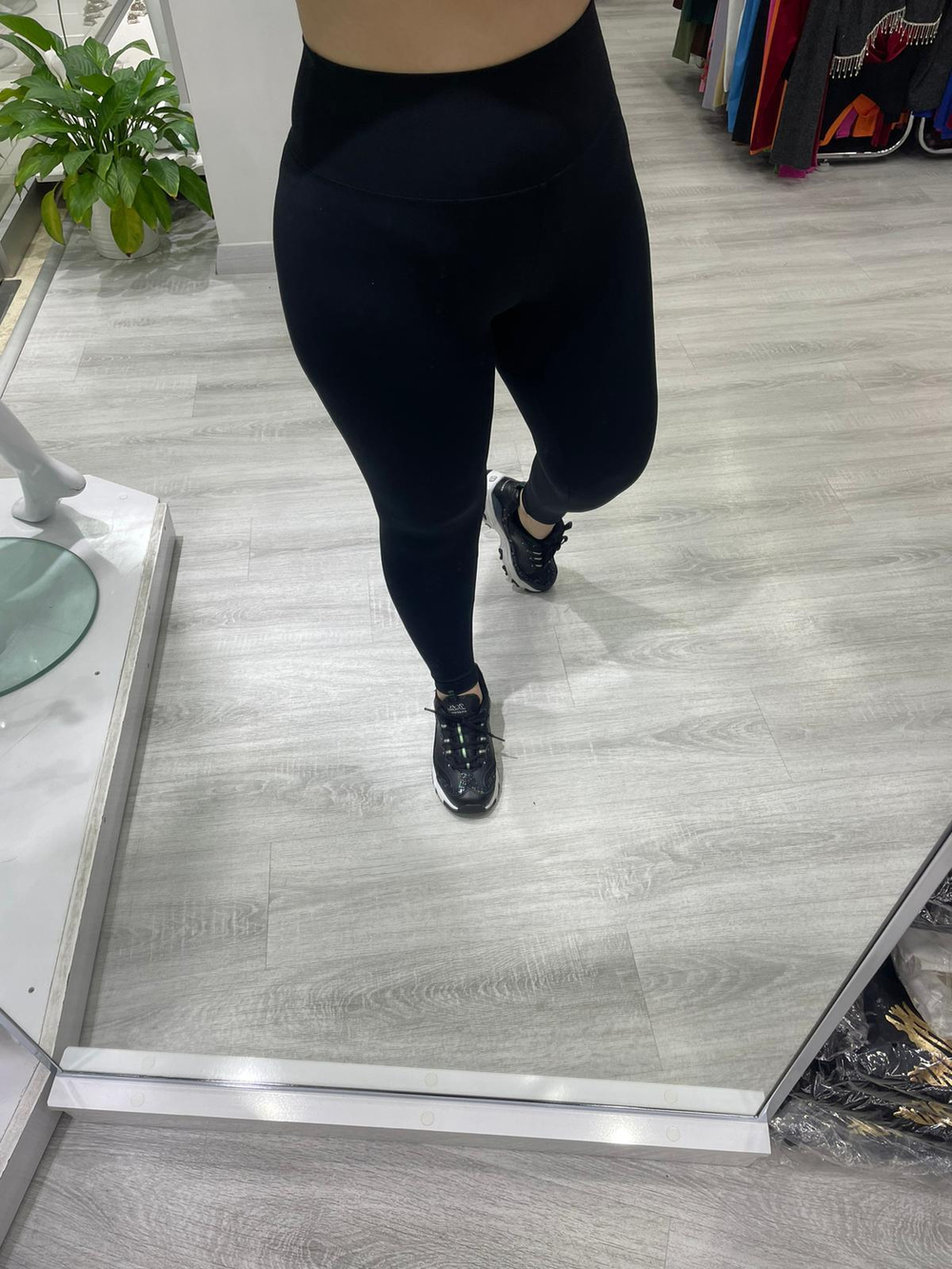 Siyah Korsajlı Model  Oysho Tayt