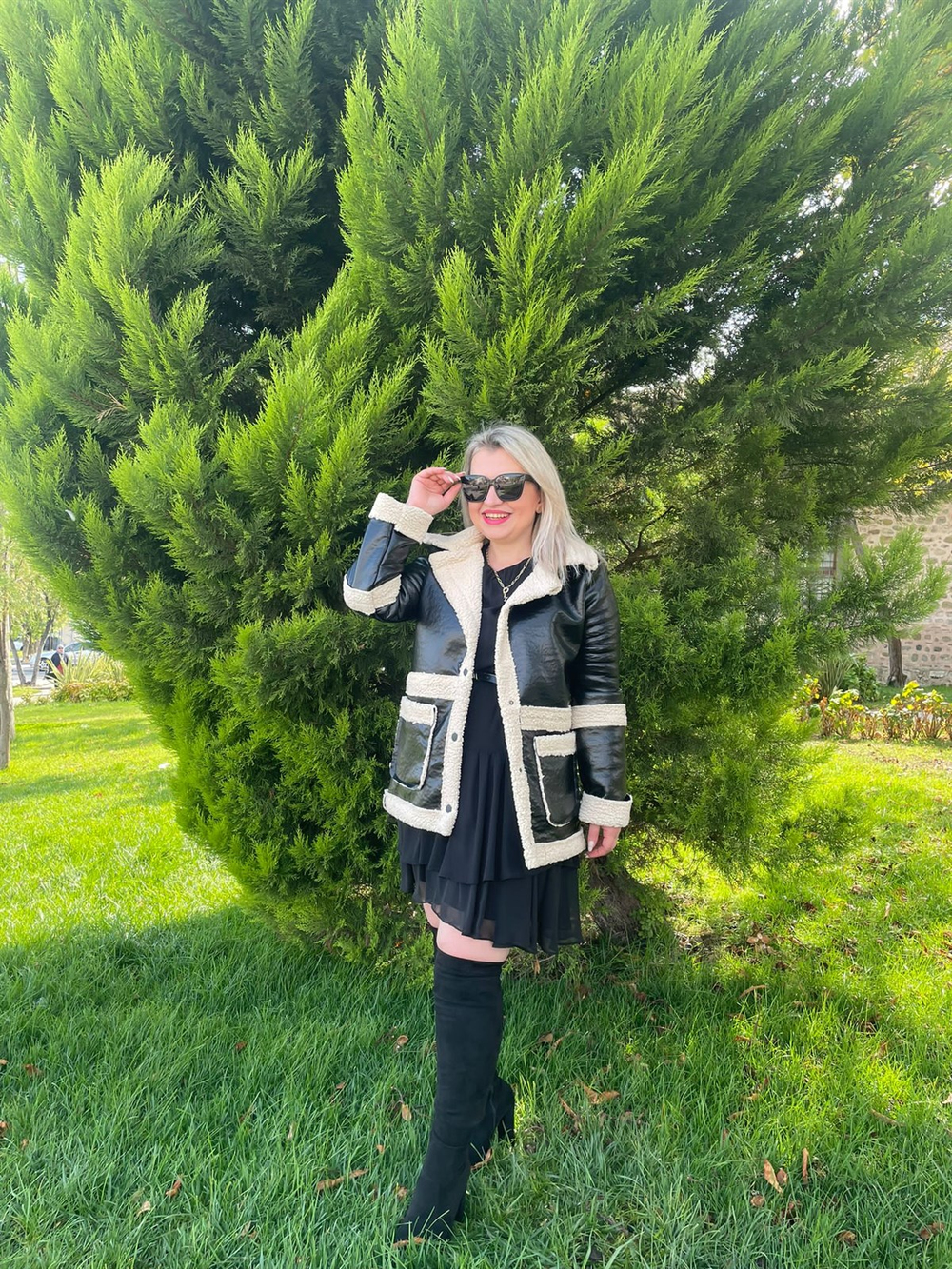 Uzun Mng Model Deri Biker Kaban