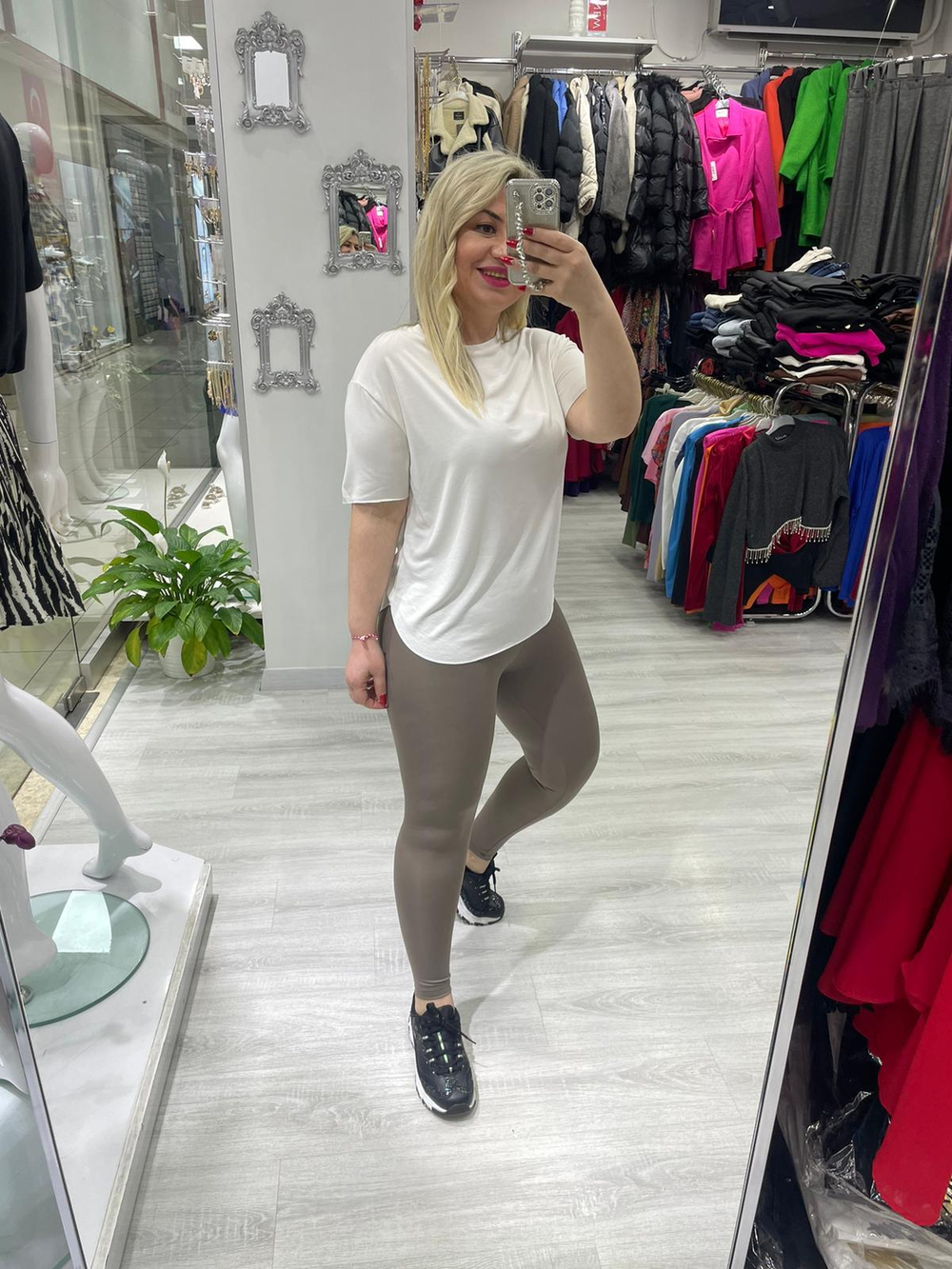 Vizon Korsajlı Model  Oysho Tayt