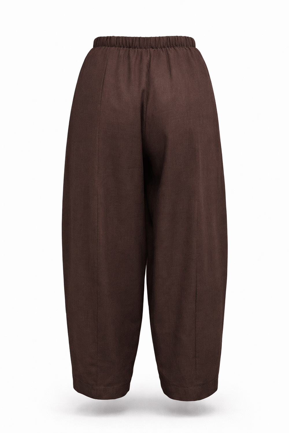 Acı Kahve Keten Bol Pantolon 00198
