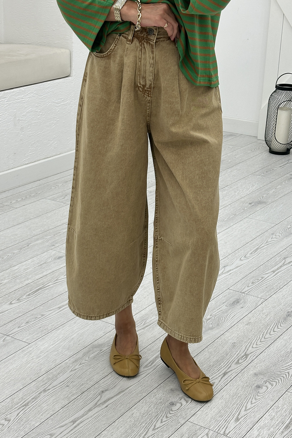 Camel Barrel Jean 0107