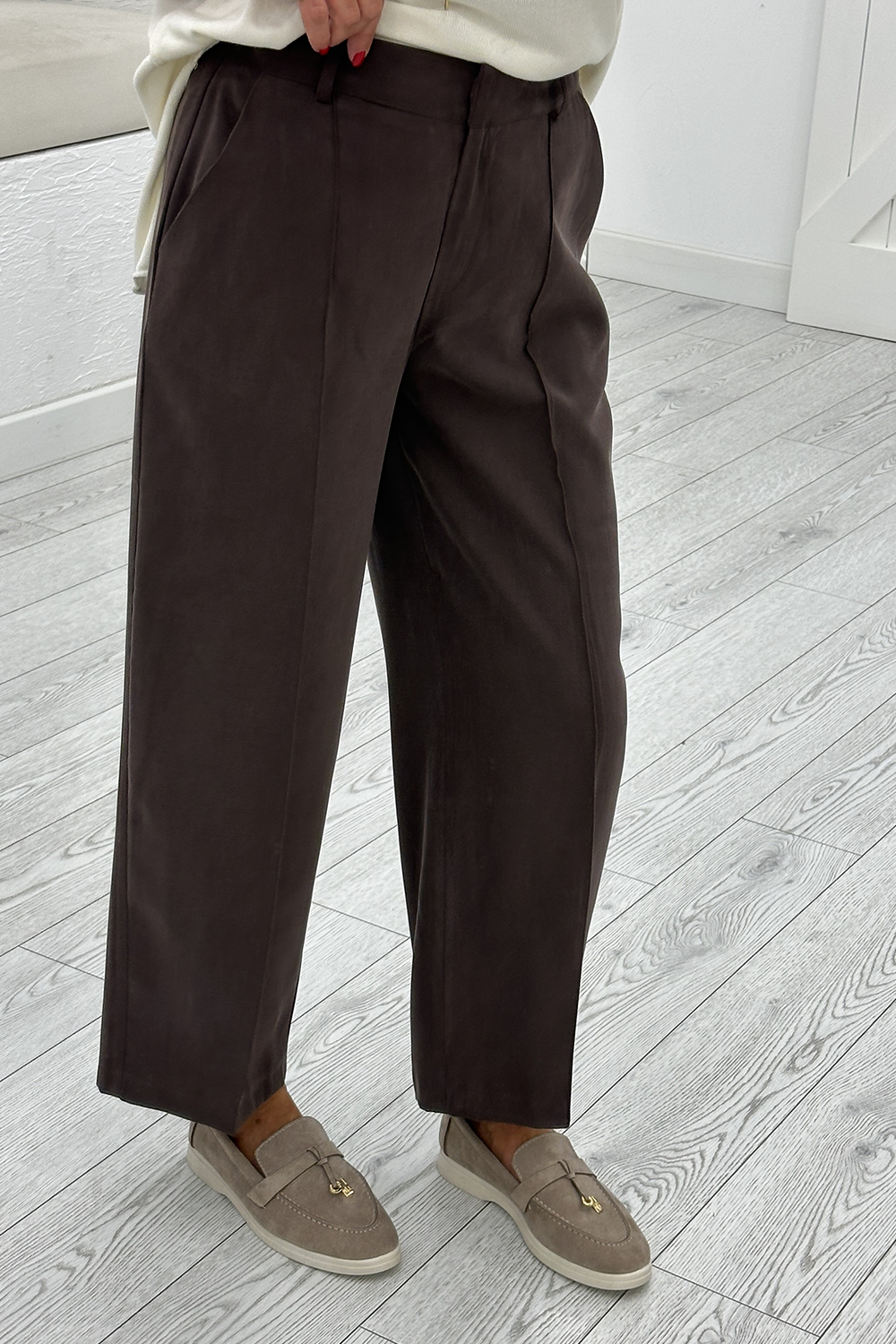Kahverengi Klasik Pantolon 00206